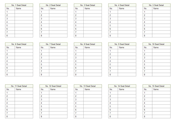 Table Plan Software