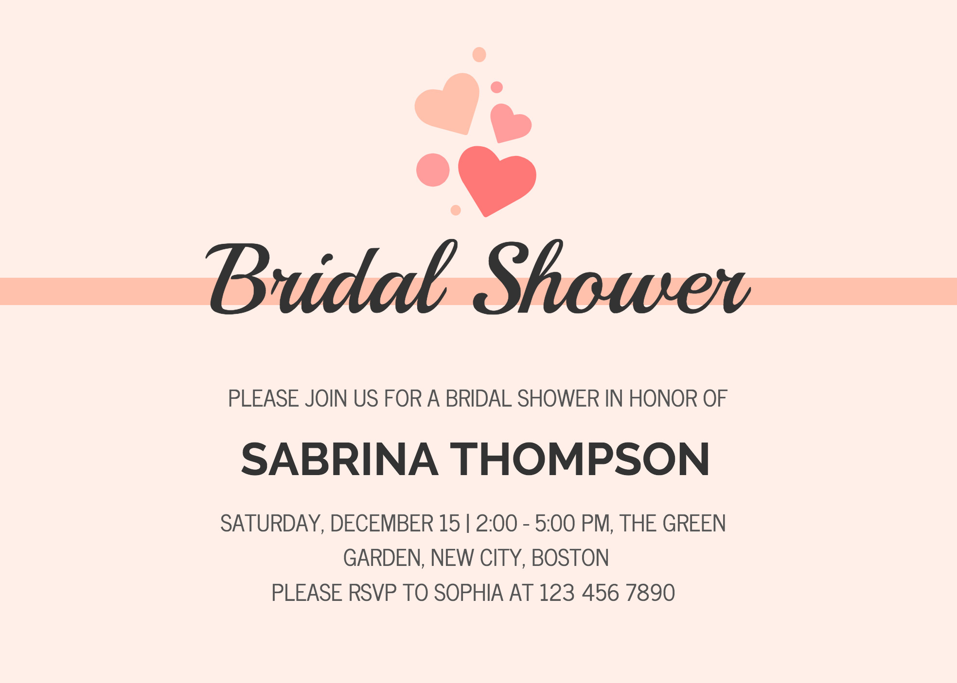 19 DIY Bridal Shower and Wedding Invitation Templates
