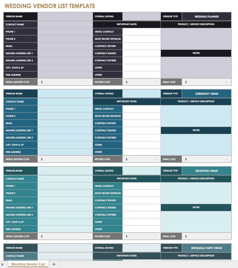 21 Free Event Planning Templates