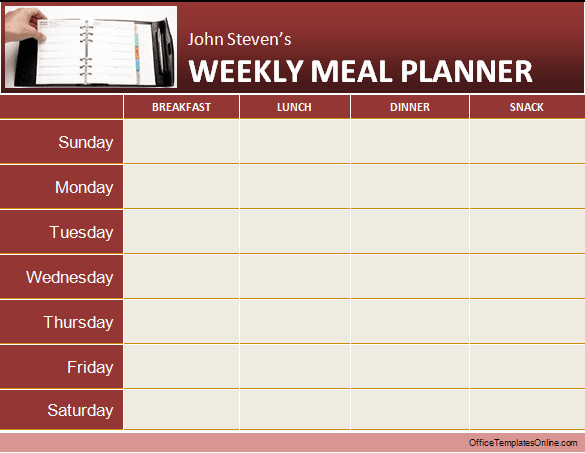 Daily & Weekly MS Word Planner Templates