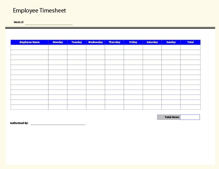 60 Sample Timesheet Templates PDF DOC Excel