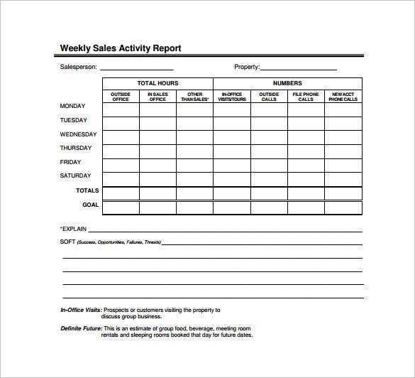 Sample Sales Report Template 17 Free Documents Download