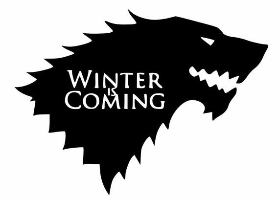 Winter Is ing Game Thrones Decal for your smartphone