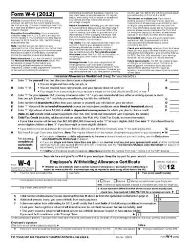 File Form W 4 2012 pdf Wikimedia mons