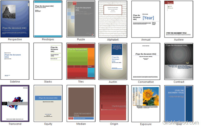 Impress Your Boss with Amazing Cover Pages in Word 2010