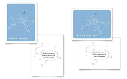 Free Greeting Card Template Microsoft Word & Publisher
