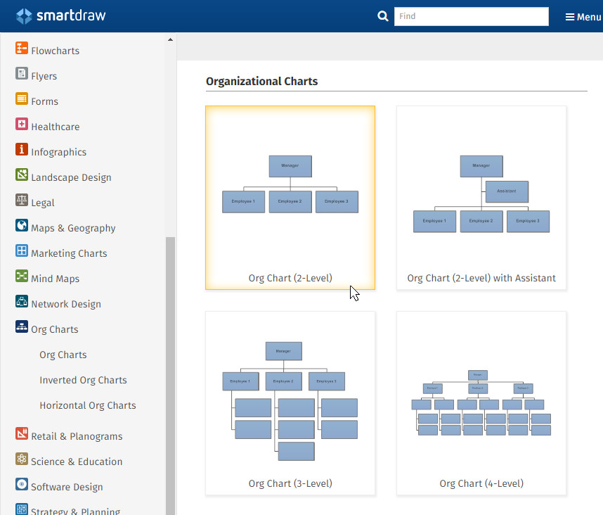Make Organizational Charts in Word with Templates from