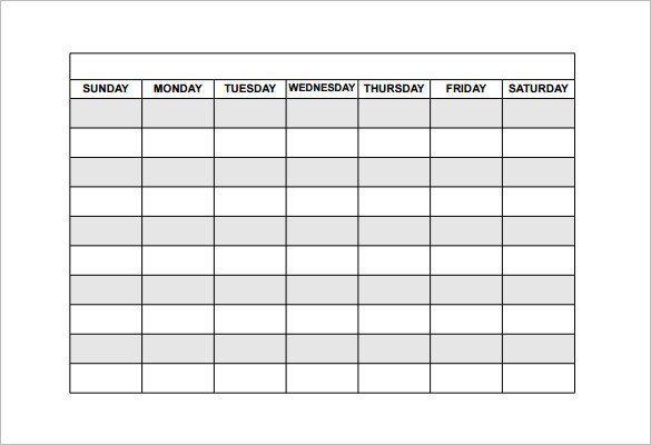 Employee Shift Schedule Template 15 Free Word Excel