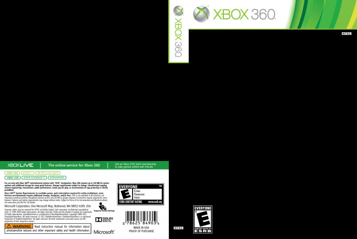 Xbox 360 2013 Template template