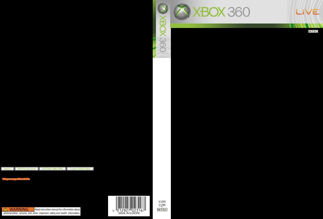xbox 360 cover template by georgiajedward on DeviantArt