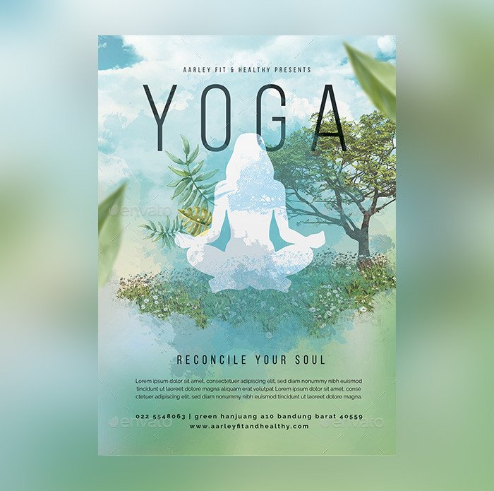 23 Yoga Flyer PSD Templates Free & Premium DesignYep