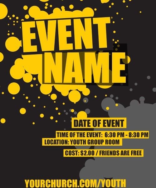 event template Youth