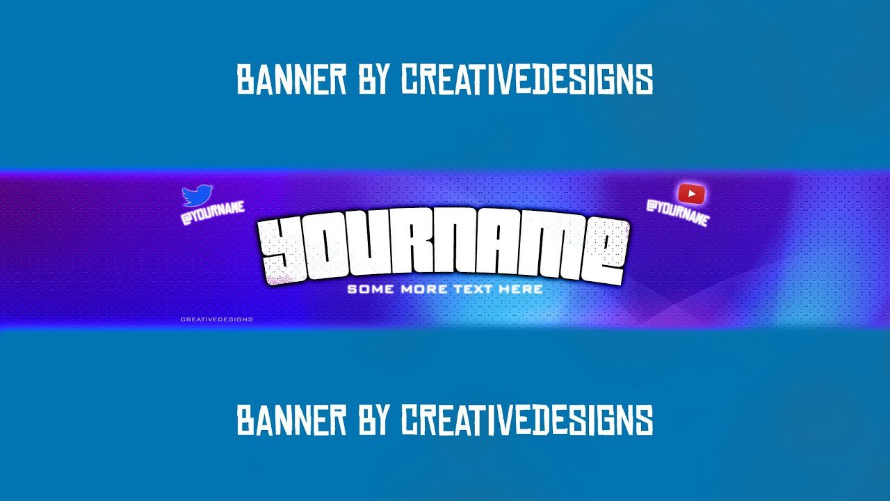 Free Banner Template "Disco Banner Template