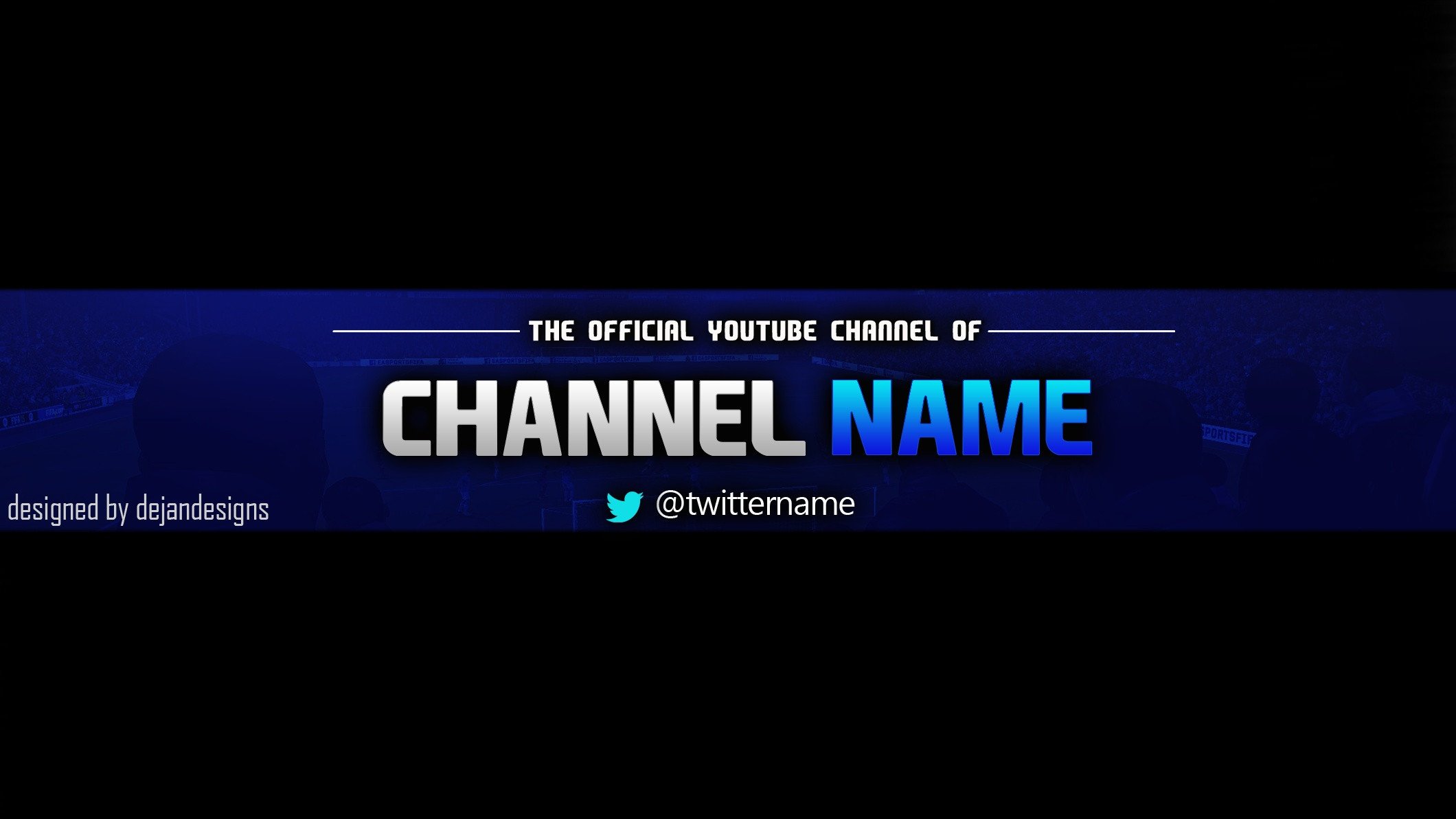 Youtube Banner Template Psd